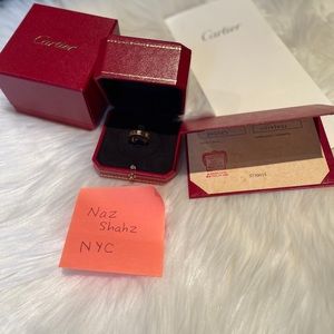 Cartier Pink Gold Love Ring size 50